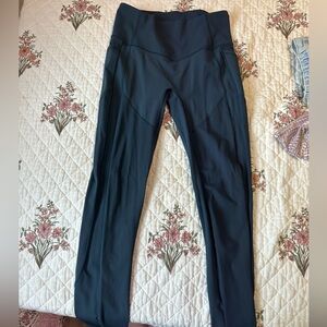 Navy Blue Lululemon Leggings Size 8